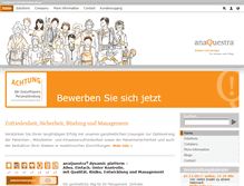 Tablet Screenshot of anaquestra.de